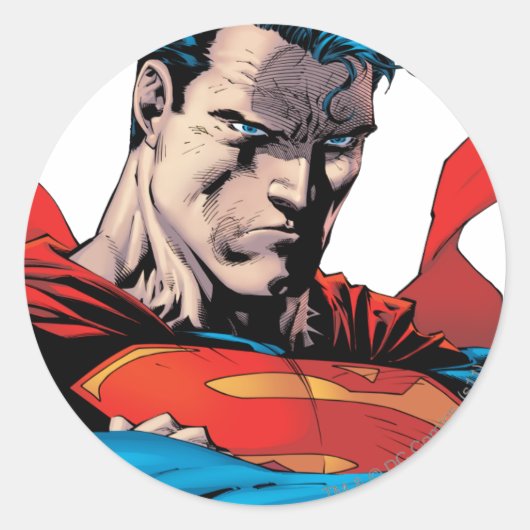 Sticker Rond Fermer à face (Devant)