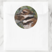 Sticker Rond Fermeture d'un tueur (Sac)