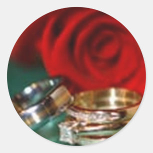 Sticker Rond Fermetures de nos enveloppes Mariages