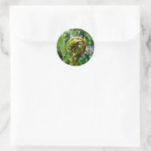Sticker Rond Fern Frond (Sac)
