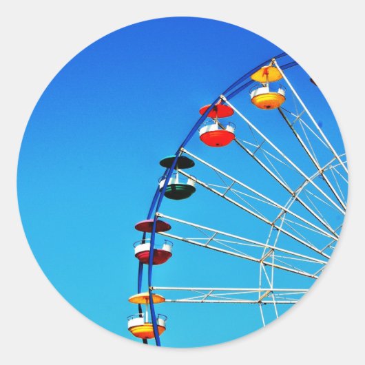 Sticker Rond Ferris Wheel (Devant)