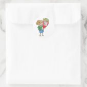 Sticker Rond Festa Della Donna (Sac)