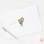 Sticker Rond Festa Della Donna (Enveloppe)