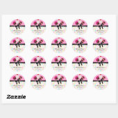 Sticker Rond Festif Pops Boulangerie Cachets (Feuille)