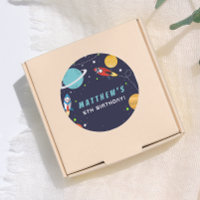 Fête d'anniversaire Fusée spatiale
