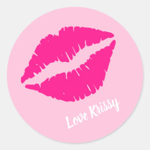 Sticker Rond Fête de Fiançailles Love From me