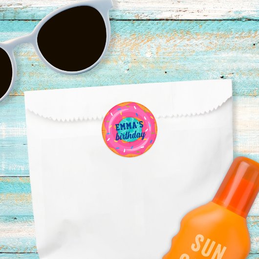 Sticker Rond Fête de la piscine intérieure de la piscine intéri