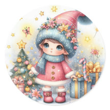 Fête de Noël mignonne Bébé Fille