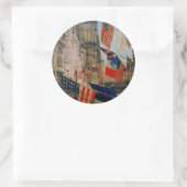 Sticker Rond Fête des Alliés, mai 1917 (Sac)