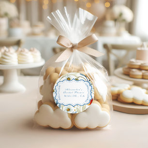 Sticker Rond Fête des mariées molle Berry Blush