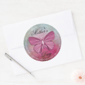 Sticker Rond Fête des mères (Enveloppe)