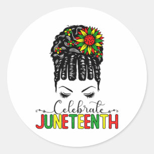 Sticker Rond Fête du 18 juin 1865 de Messy Bun