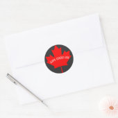 Sticker Rond Fête du Canada (Enveloppe)