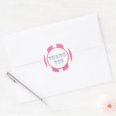 Sticker Rond Fête du Carnaval et du Cirque (Enveloppe)
