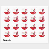 Sticker Rond Fête du pirate (Feuille)