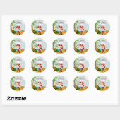 Sticker Rond Fête du pirate (Feuille)
