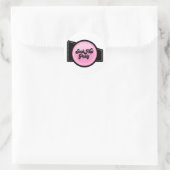 Sticker Rond Fête Sock Hop (Sac)