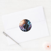 Sticker Rond Feu (Enveloppe)