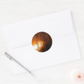Sticker Rond Feu de feu (Enveloppe)