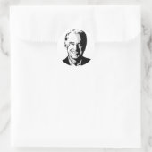 Sticker Rond Feuille autocollante Joe Biden (Sac)