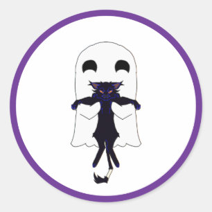 Sticker Rond Feuille d'autocollant de l'équipage de conduite et