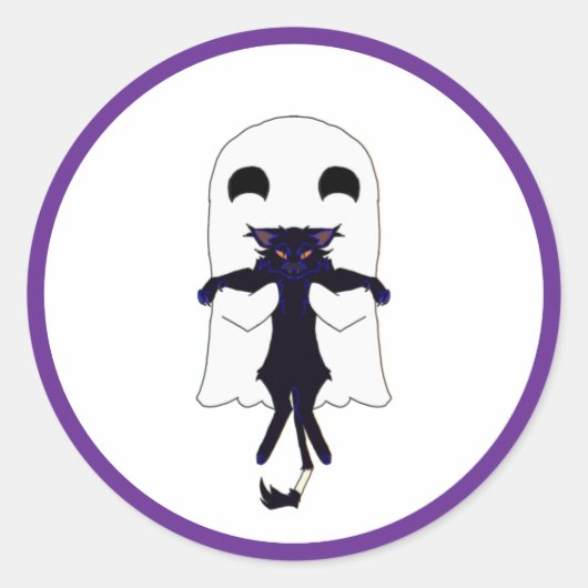 Sticker Rond Feuille d'autocollant de l'équipage de conduite et (Devant)