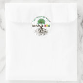 Sticker Rond Feuille d'autocollant de racines MIracle-Bro (Sac)