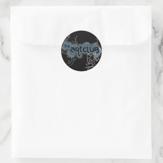Sticker Rond Feuille d'autocollants (Sac)