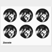 Sticker Rond Feuille d'autocollants de 6 à 3 pouces (Feuille)