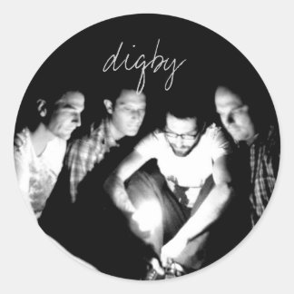 Sticker Rond Feuille d'autocollants de 6 à 3 pouces