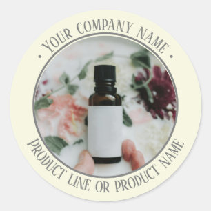 Sticker Rond Feuille d'autocollants de promotion de produit