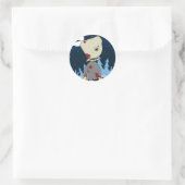 Sticker Rond Feuille d'autocollants pour tueur série Baghead (Sac)