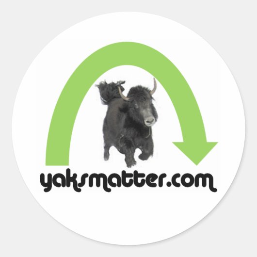 Sticker Rond Feuille d'étiquette (Devant)