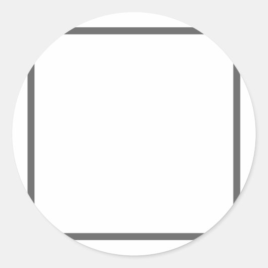 Sticker Rond Feuilles d'autocollants (Devant)