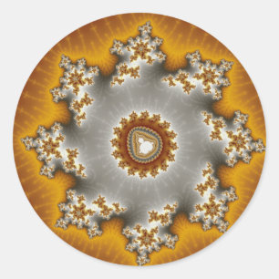 Sticker Rond Feulia - Fractal