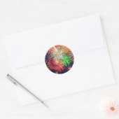 Sticker Rond Feux (Enveloppe)