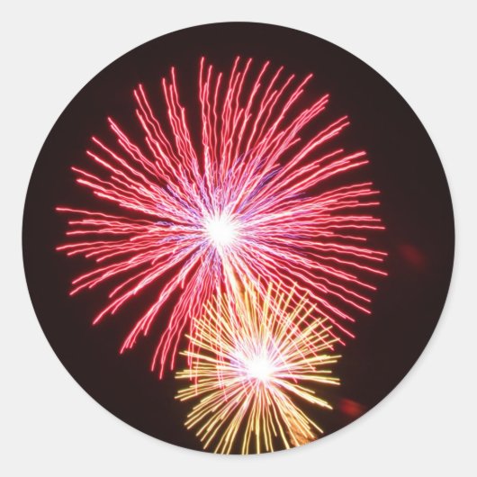 Sticker Rond Feux (Devant)
