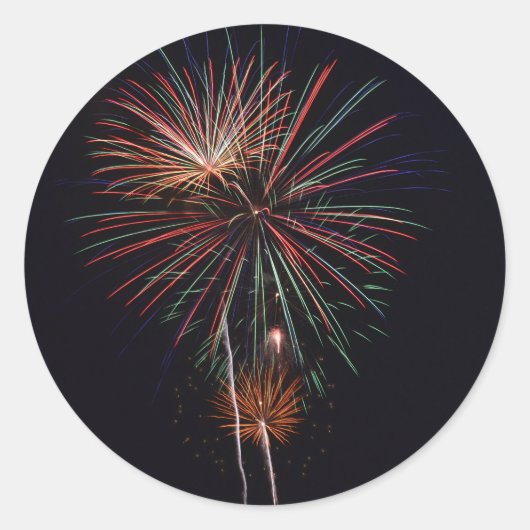 Sticker Rond Feux (Devant)