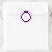 Sticker Rond Fiançailles Ceintures Mariages (Sac)