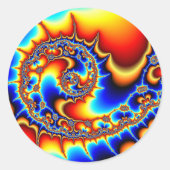 Sticker Rond Fibonaccispikeral (Devant)