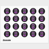 Sticker Rond Fibromyalgie 2016 (Feuille)
