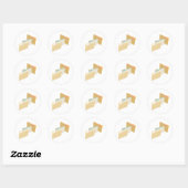 Sticker Rond Fichiers (Feuille)