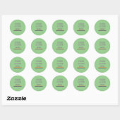 Sticker Rond FIDE MOIS 2024, lgbtq (Feuille)