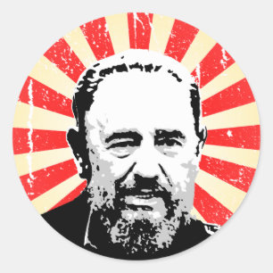 Sticker Rond Fidel Castro