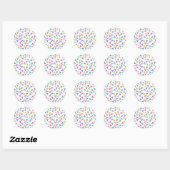 Sticker Rond Fidget Spinners (Feuille)