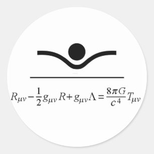 Sticker Rond Field Equation