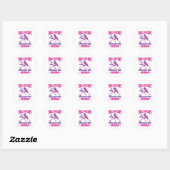 Sticker Rond Field Hockey Is (Feuille)