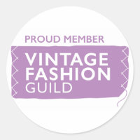 Fier membre de la guilde de la mode Vintage