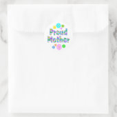 Sticker Rond Fier mère (Sac)