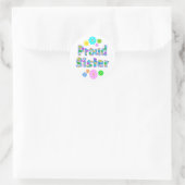Sticker Rond Fier Soeur (Sac)